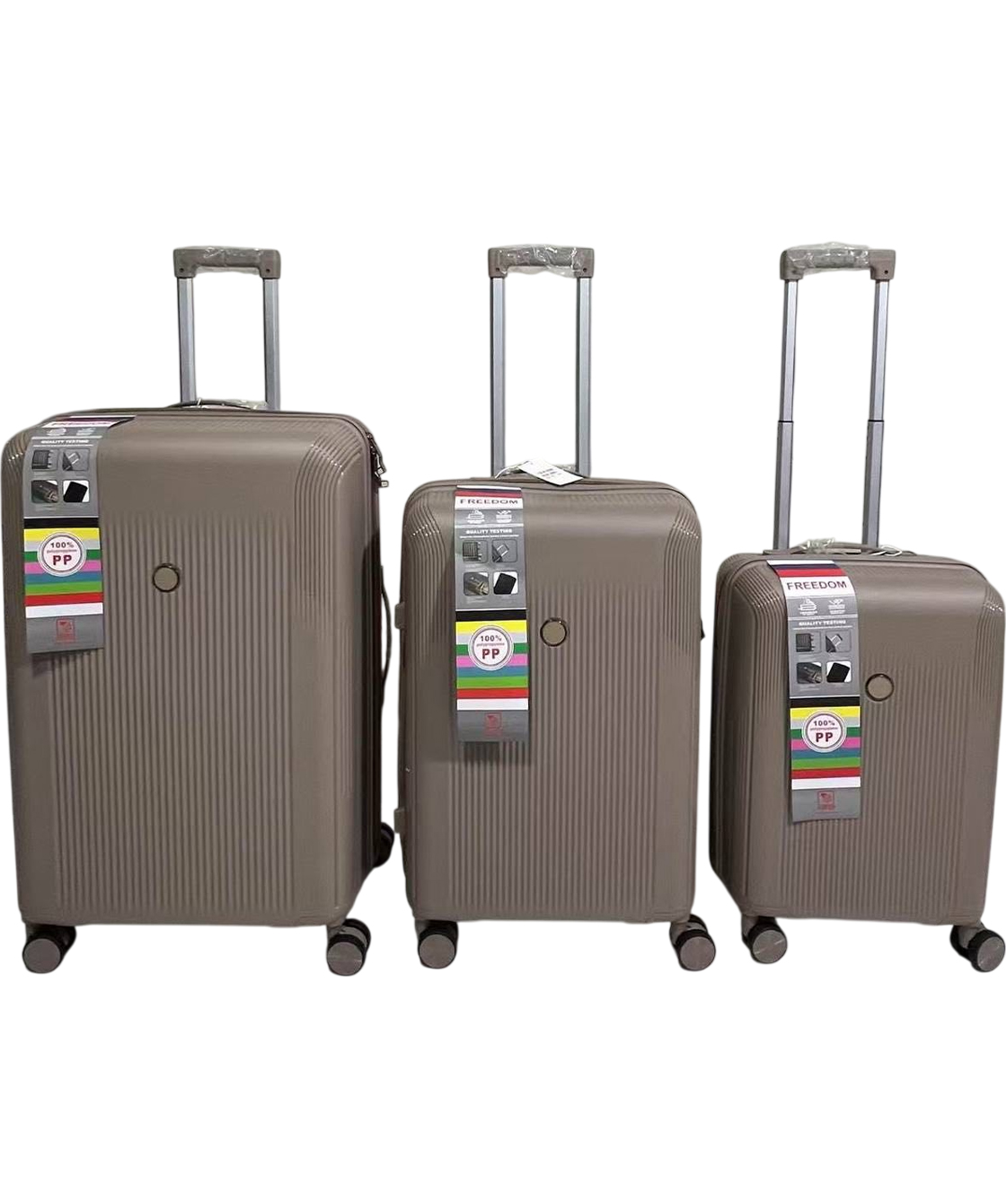 Комплект из 3-х чемоданов «FREEDOM»