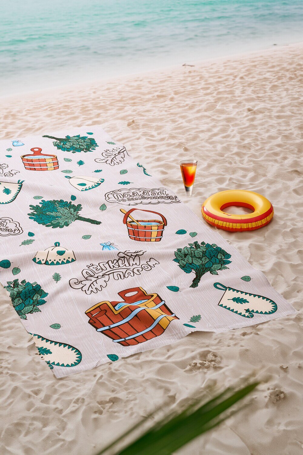 Натали Полотенце Полотенце банное Поддай жару