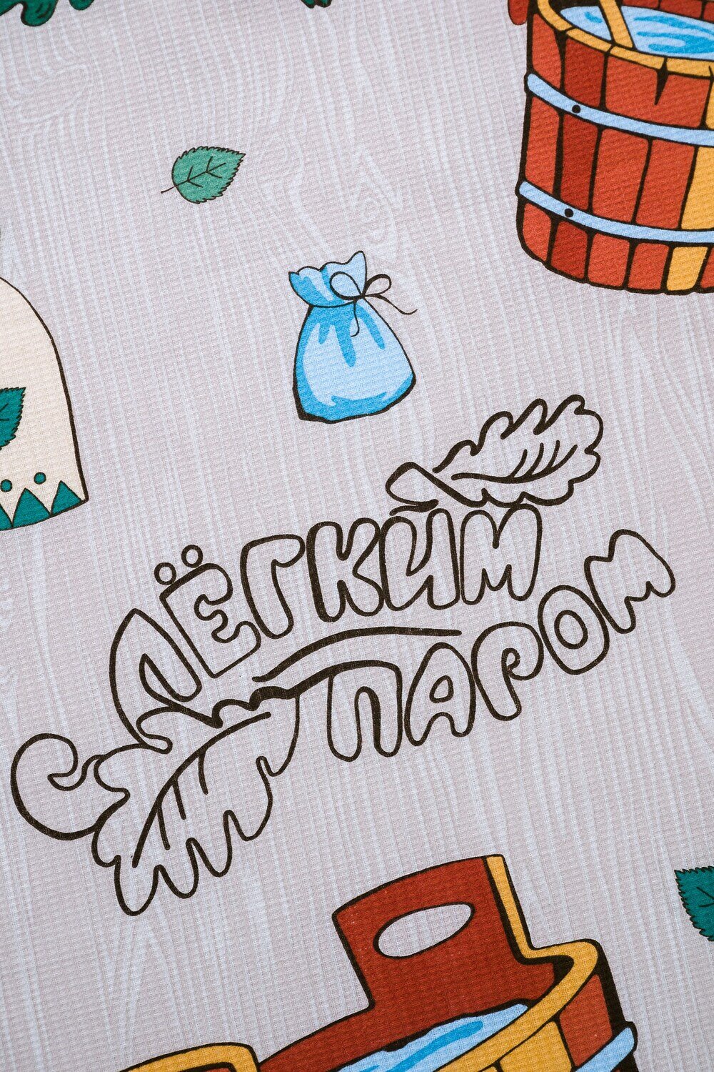 Натали Полотенце Полотенце банное Поддай жару