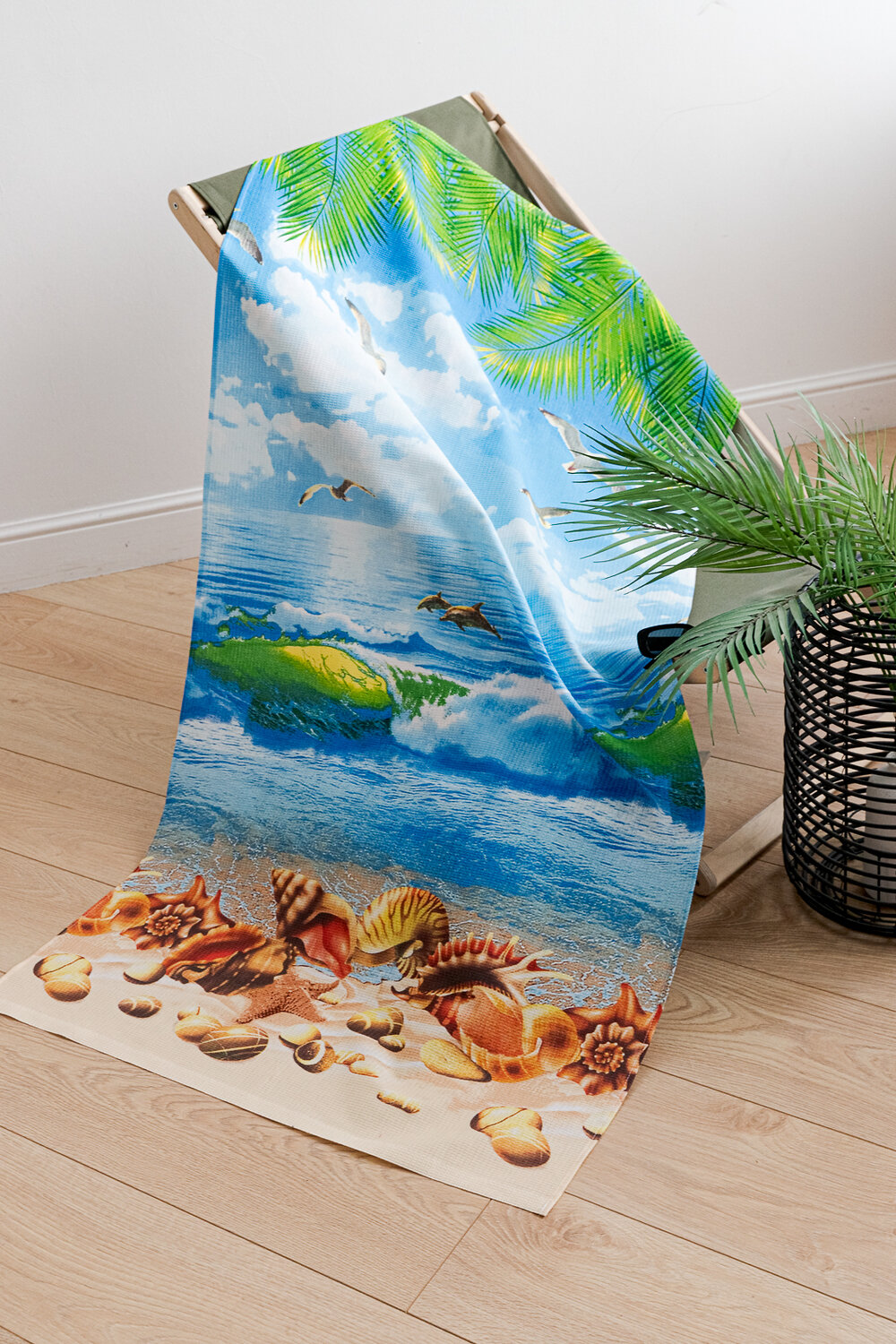 Натали Полотенце Полотенце пляжное Море