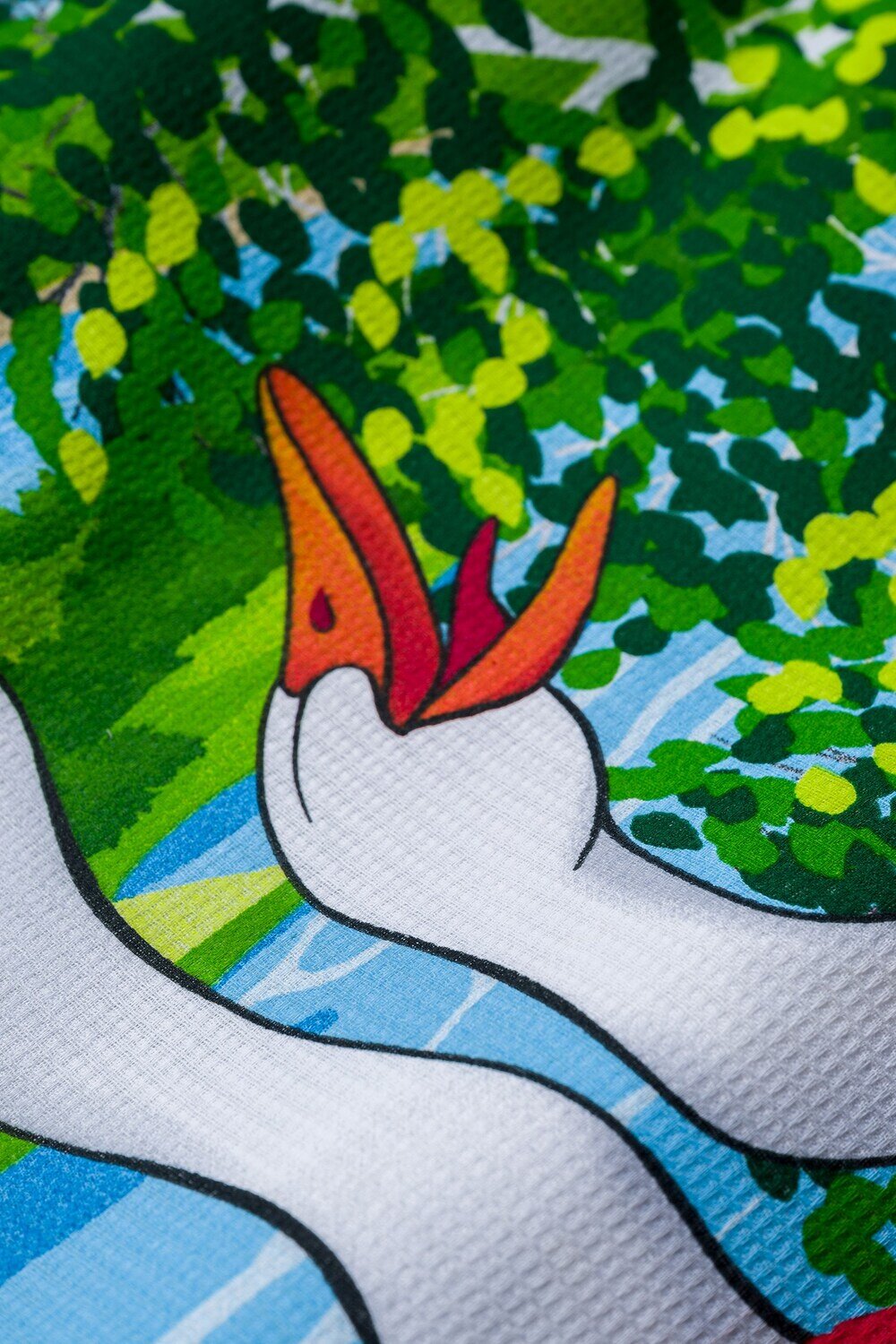 Натали Полотенце Полотенце банное Веселые гуси