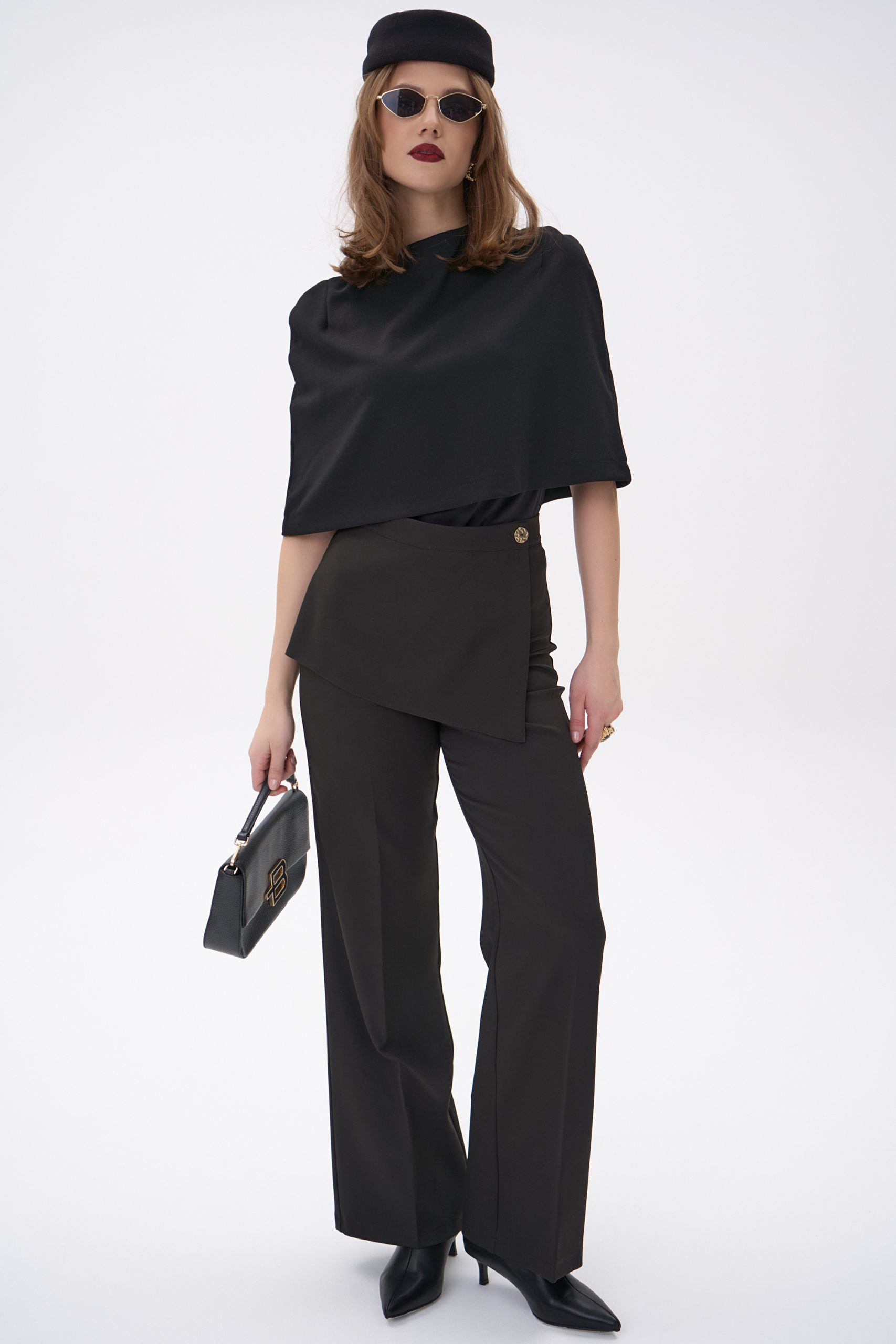 Брюки Агния (чёрный)