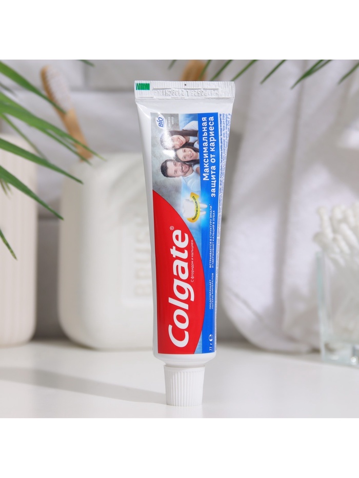 Зубная паста Colgate «Максимальная защита от кариеса», свежая мята, 50 мл
