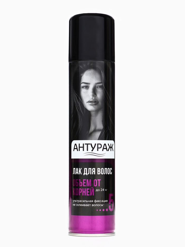 Лак для волос «Антураж», Объем от корней, ультрасильная фиксация, 250 мл
