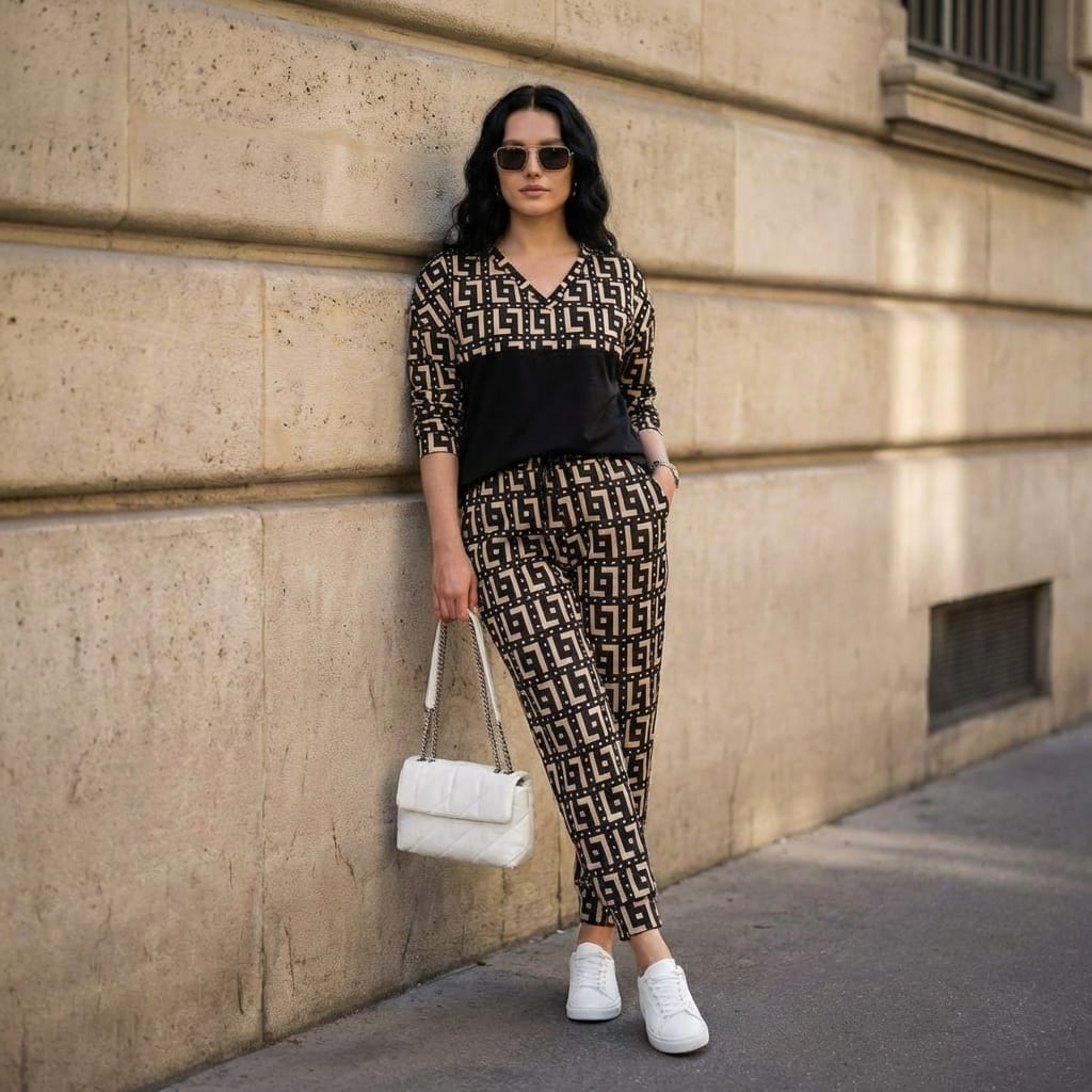 Костюм спортивный женский, код 7378695