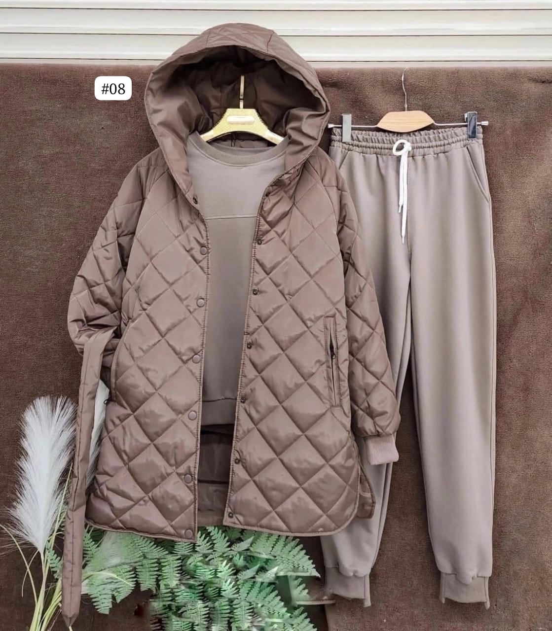 Костюм спортивный женский, код 7378603