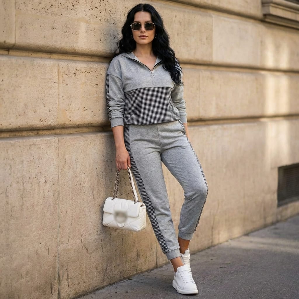 Костюм спортивный женский, код 7378694