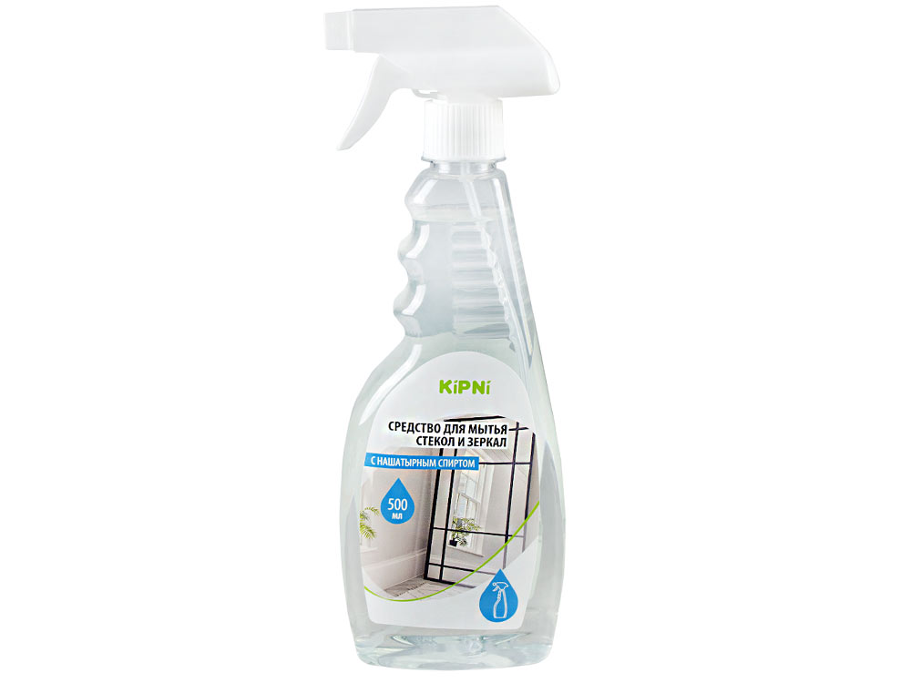 Средство для мытья стекол и зеркал 500мл с распылителем