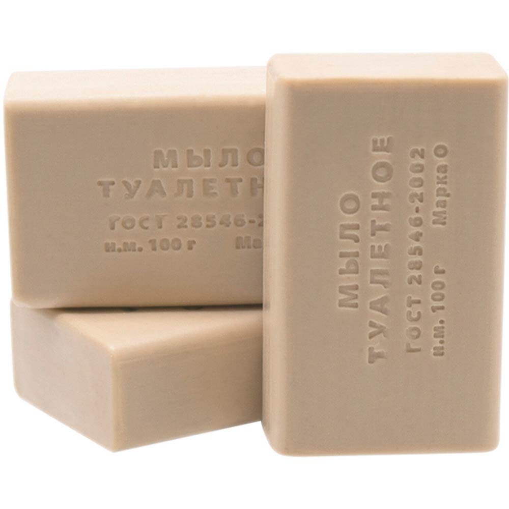 Мыло туалетное 100г ММЗ Эконом, без упаковки, ш/к 71833