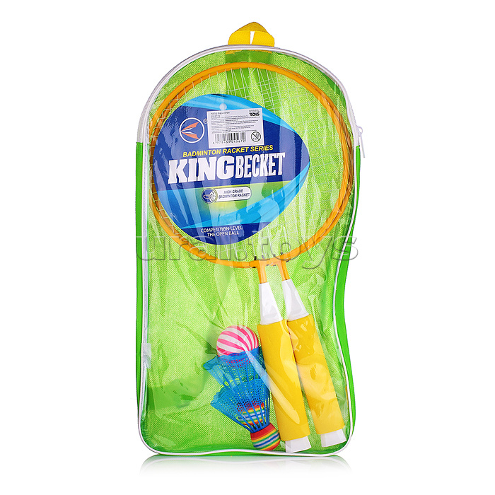 Набор бадминтон, цвет в ассортименте, в сумке