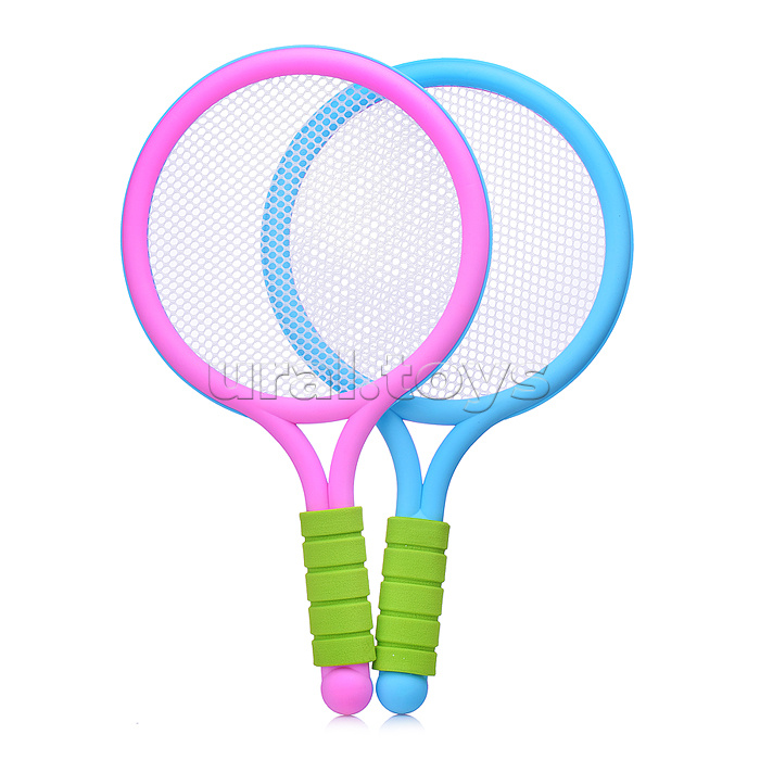 Набор игровых ракеток (2 ракетки, волан, мяч)