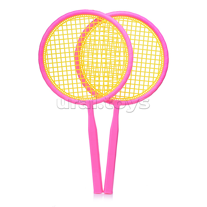 Набор игровых ракеток (2 ракетки, волан, мяч)