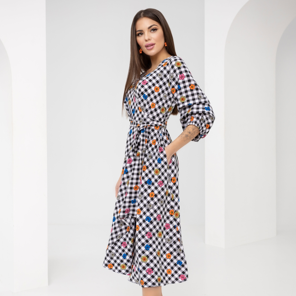 СТ. ЦЕНА 1790 руб//Платье, Чья-то заветная мечта (прованс, с поясом)