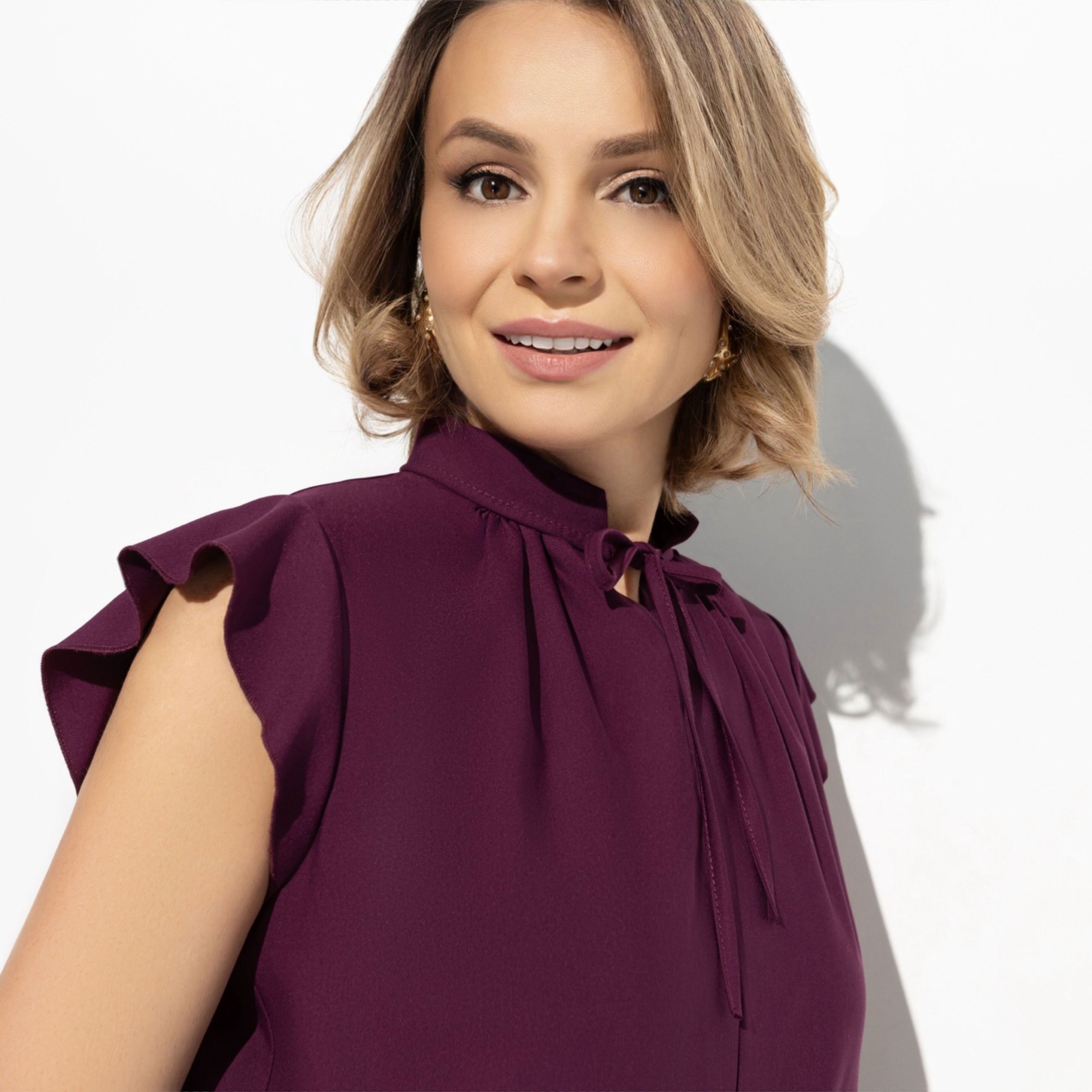 СТ. ЦЕНА 1250 руб//Блуза, Свежая подборка (violet)