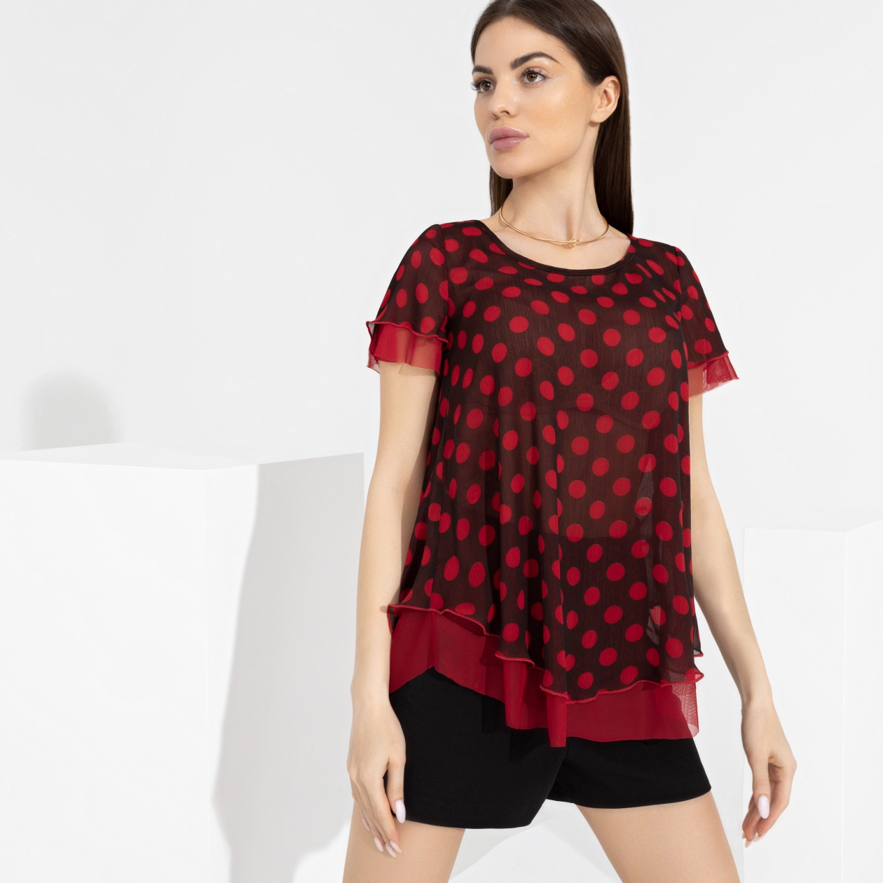 СТ. ЦЕНА 1350 руб//Блуза, Тандем (романтика)