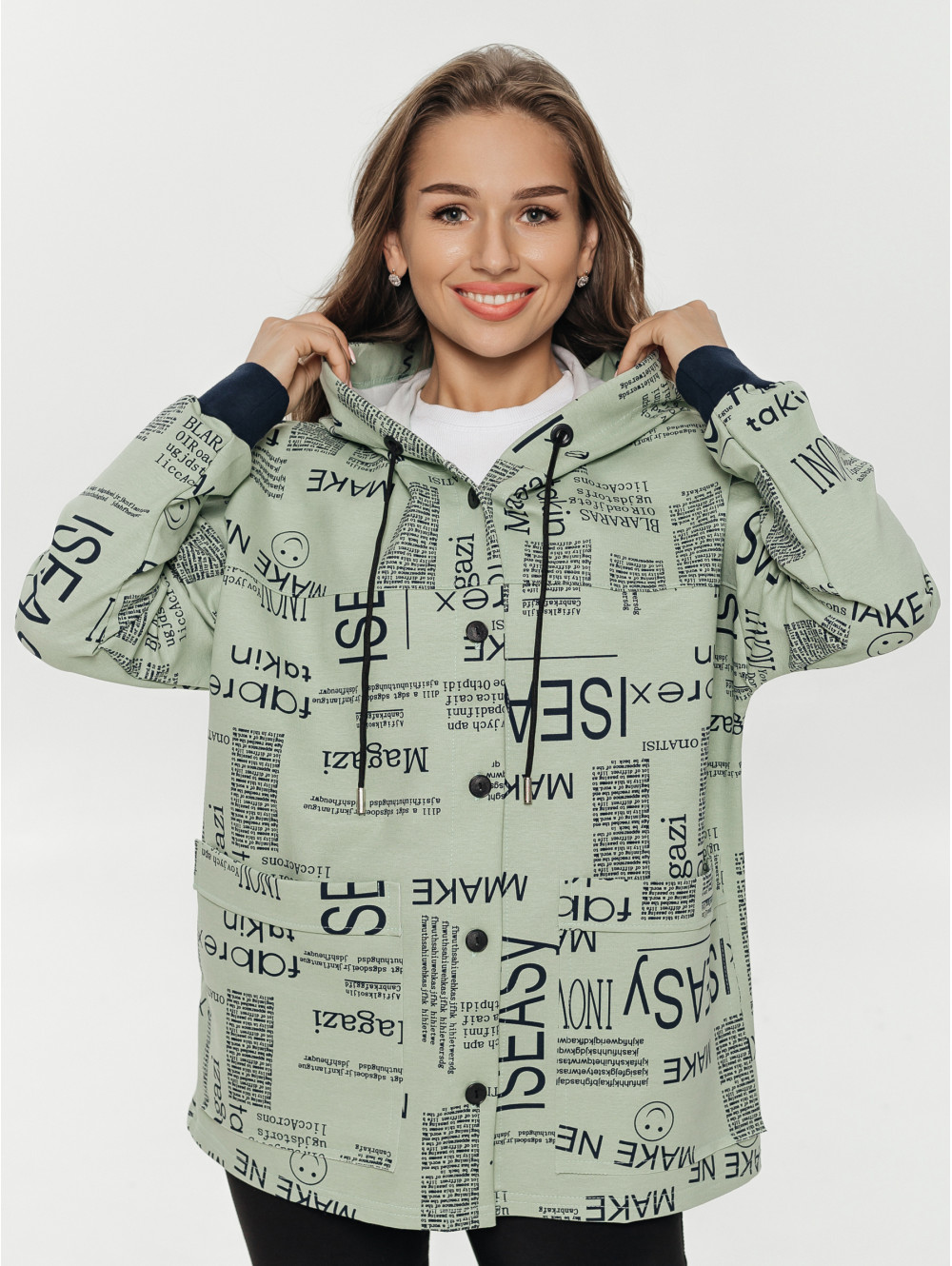 Драйв кофта женская (оливковый)