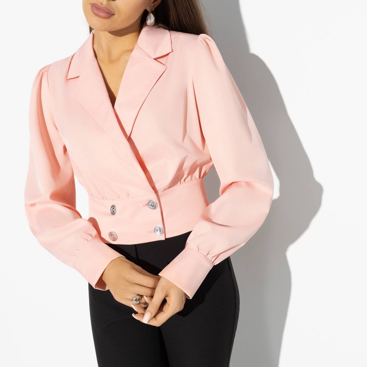 СТ. ЦЕНА 1550 руб//Блуза, Хитрая мадемуазель