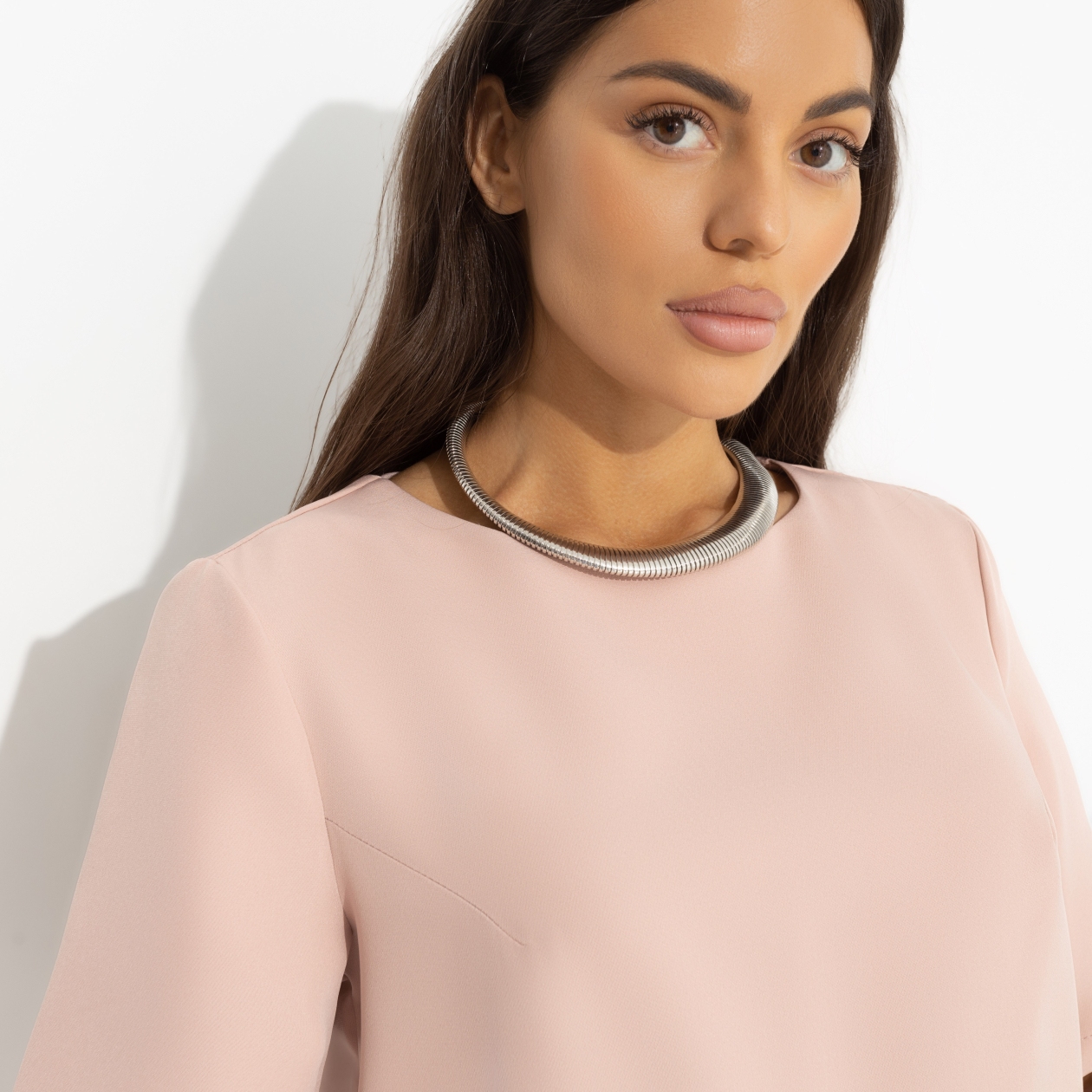 СТ. ЦЕНА 1790 руб//Платье прямого кроя, Виртуальные будни (pink)