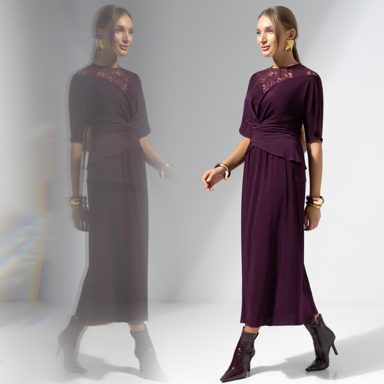 СТ. ЦЕНА 2190 руб//Костюм с юбкой с декоративными завязками на поясе, Ручаюсь за успех (2 в 1, new)