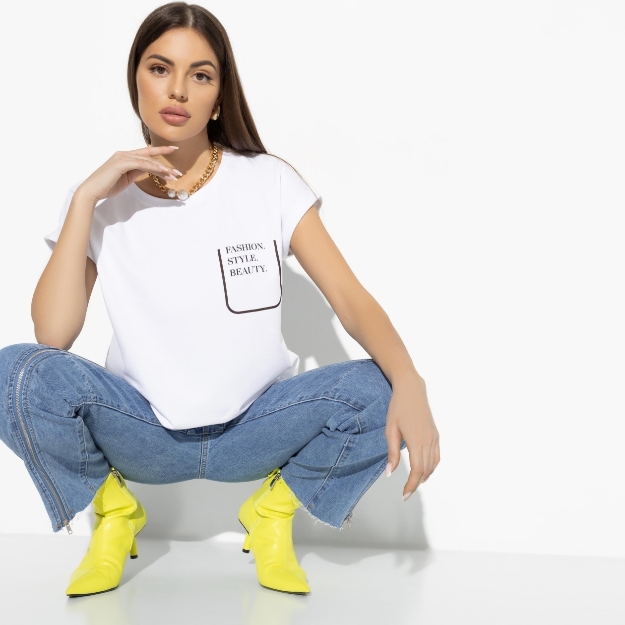 СТ. ЦЕНА 990 руб//Футболка, Точно знаю ответ (fashion style)