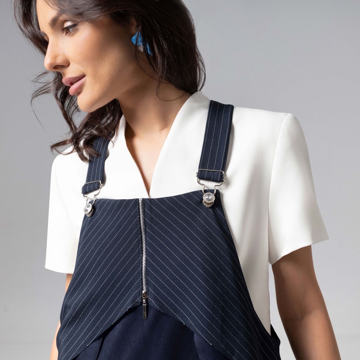 СТ. ЦЕНА 2850 руб//Сарафан комбинированный, Ушла красиво