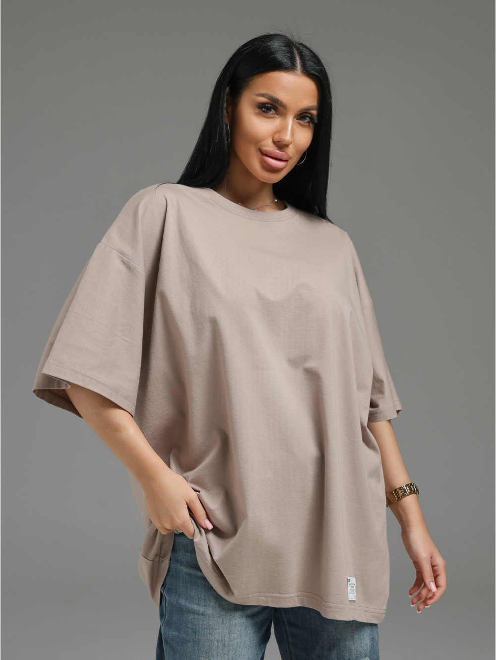 Анита-2 футболка женская (песочный)