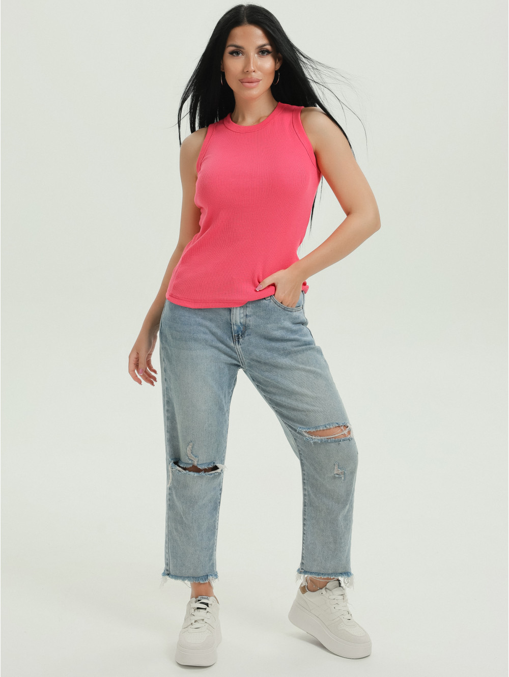 Пинк майка женская (розовый)