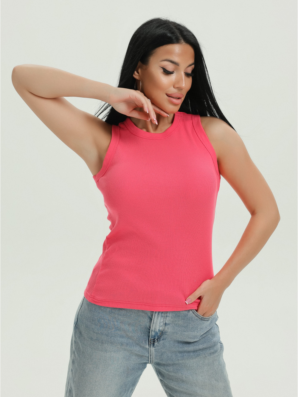 Пинк майка женская (розовый)