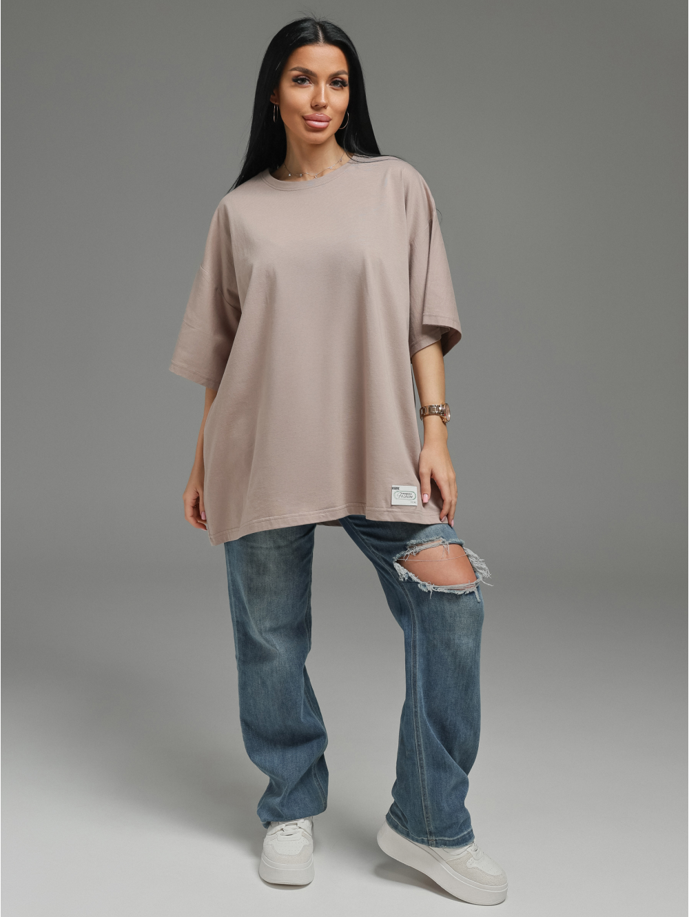 Анита-2 футболка женская (песочный)