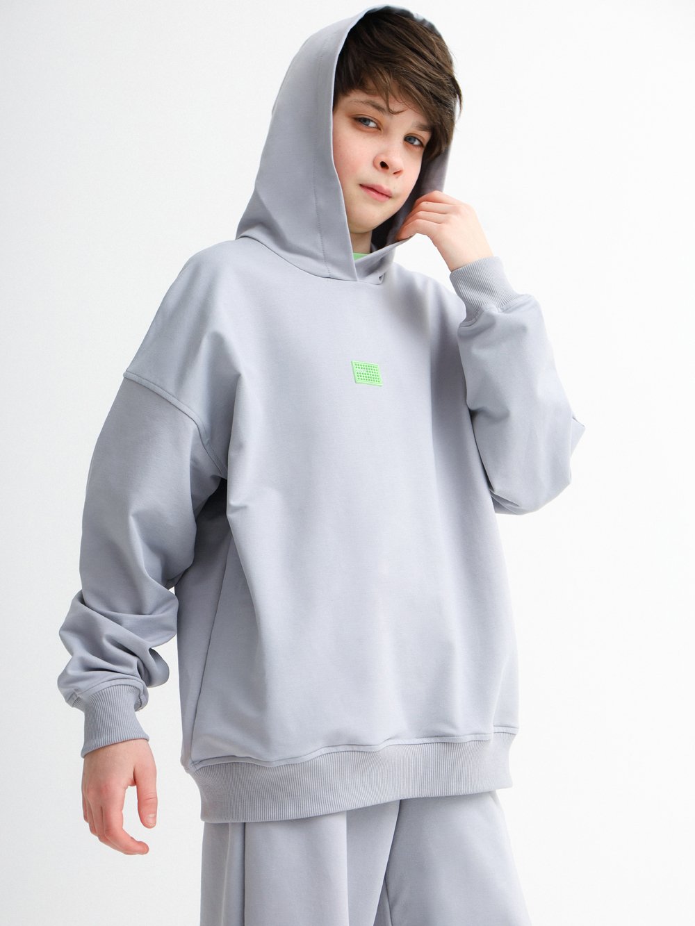 Худи Candy new серое