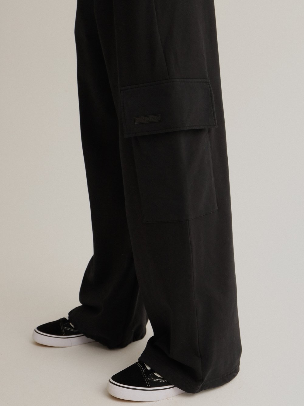 Брюки утепленные Карго черные