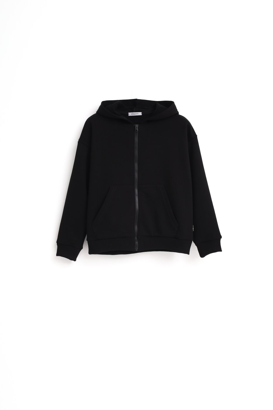 Толстовка на молнии Зип лайт черная