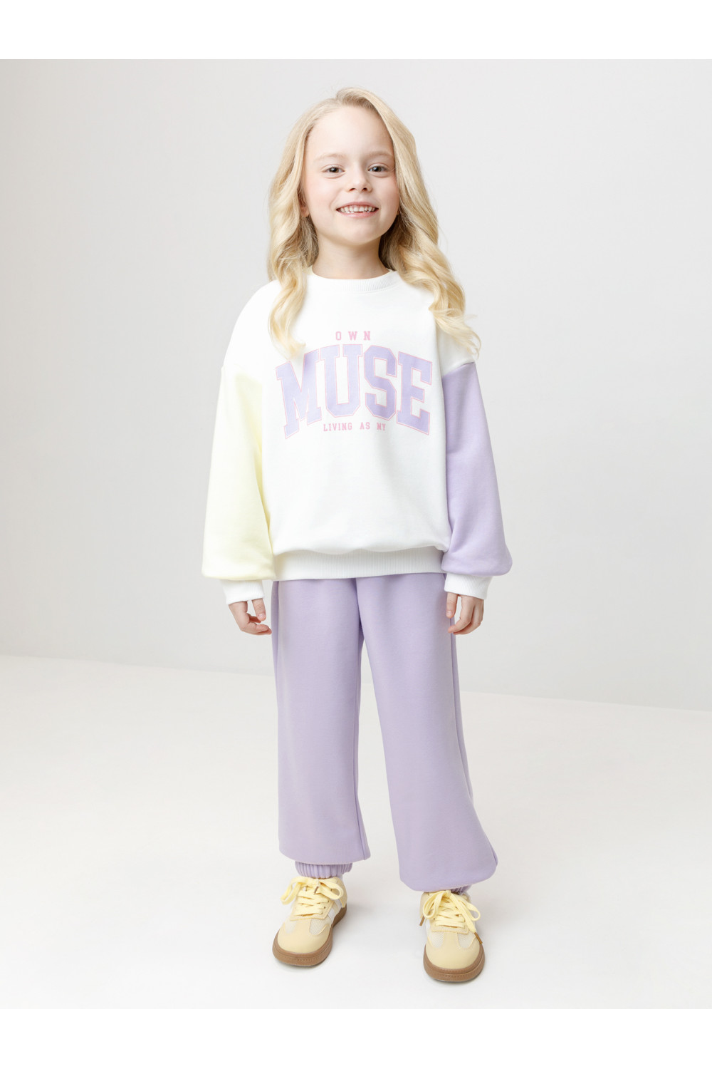 Crоckid Брюки КР 400872 сиреневый 3812 к677 Crоckid