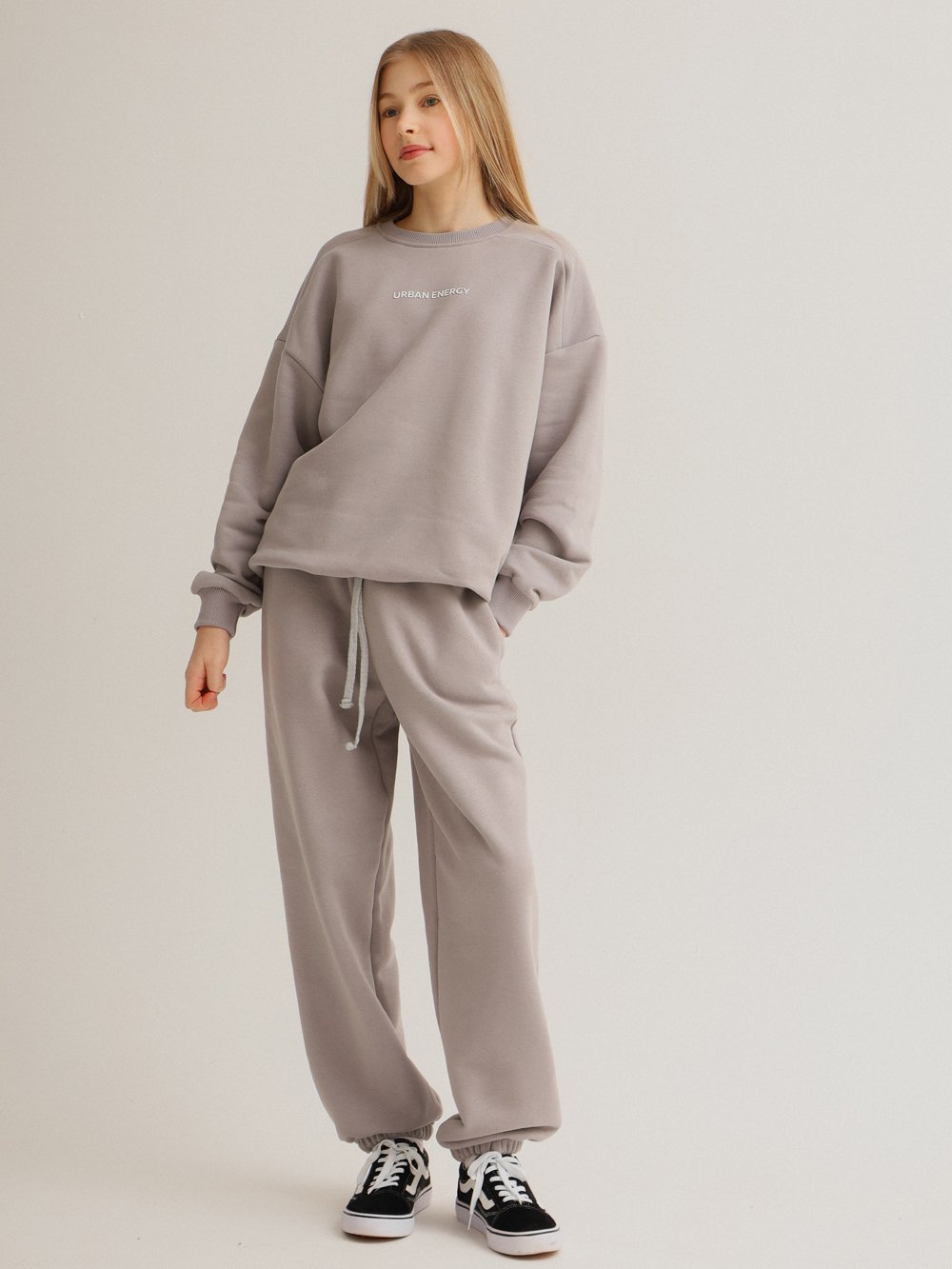 Комплект утепленный Weekend серо-голубой