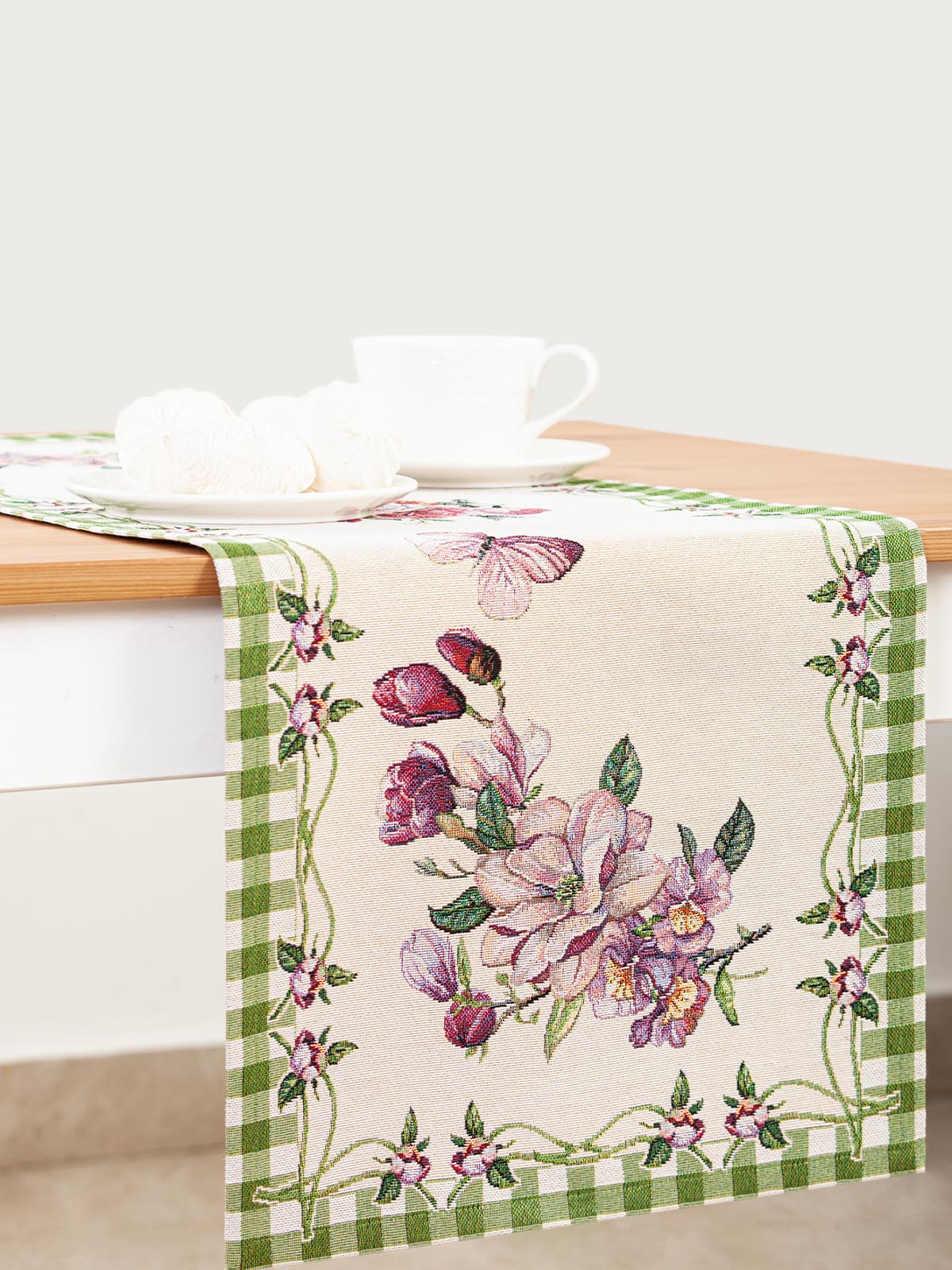 Гортензия зеленая Салфетка 40х100 см 2108848