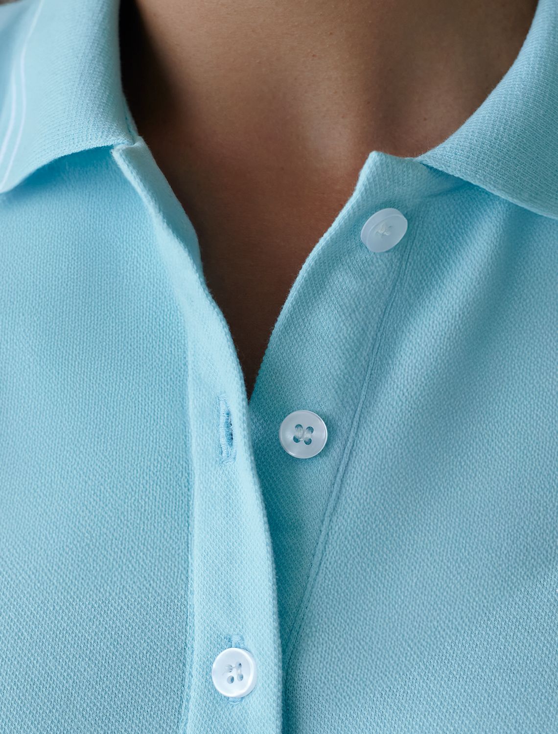 Платье-поло трикотажное