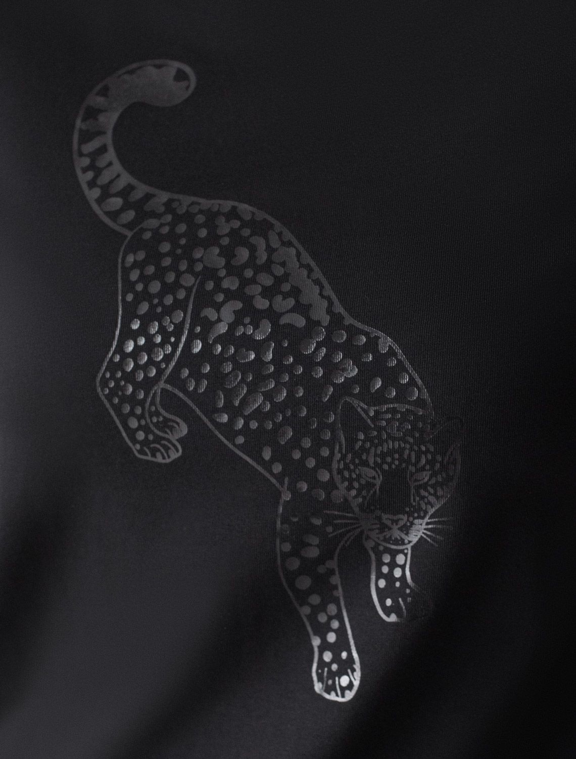 Нарядная футболка с принтом из премиального хлопка с эластаном