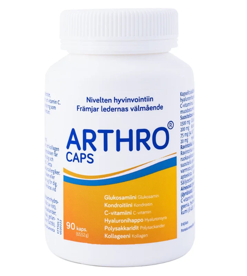 глюкозамин ARTHRO Caps 90 табл Fysioline (Финляндия)