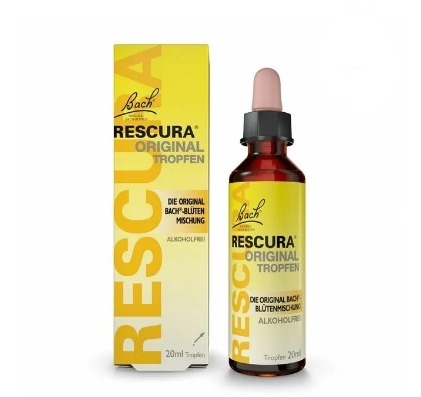Bach RESCURA Оригинальные капли без спирта 20 мл (Германия)