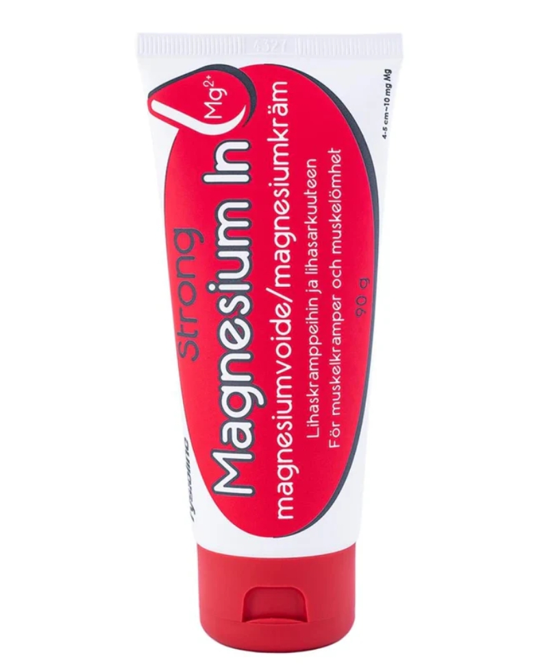 Крем с магнием для профилактики мышечных спазмов и болей MAGNESIUM IN STRONG 90 гр