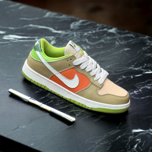 П-117 Женские кроссовки Ni зел-оранж