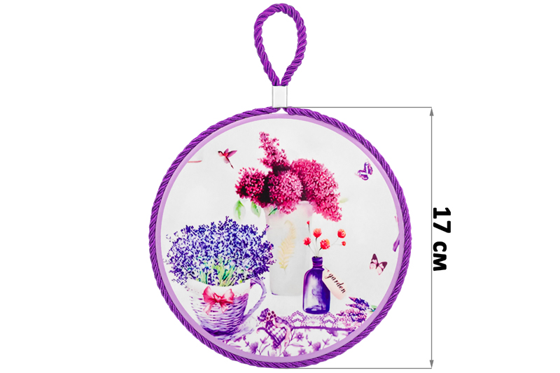 БЫЛО 284 руб! Подставка п/горячее 17*17*1 см