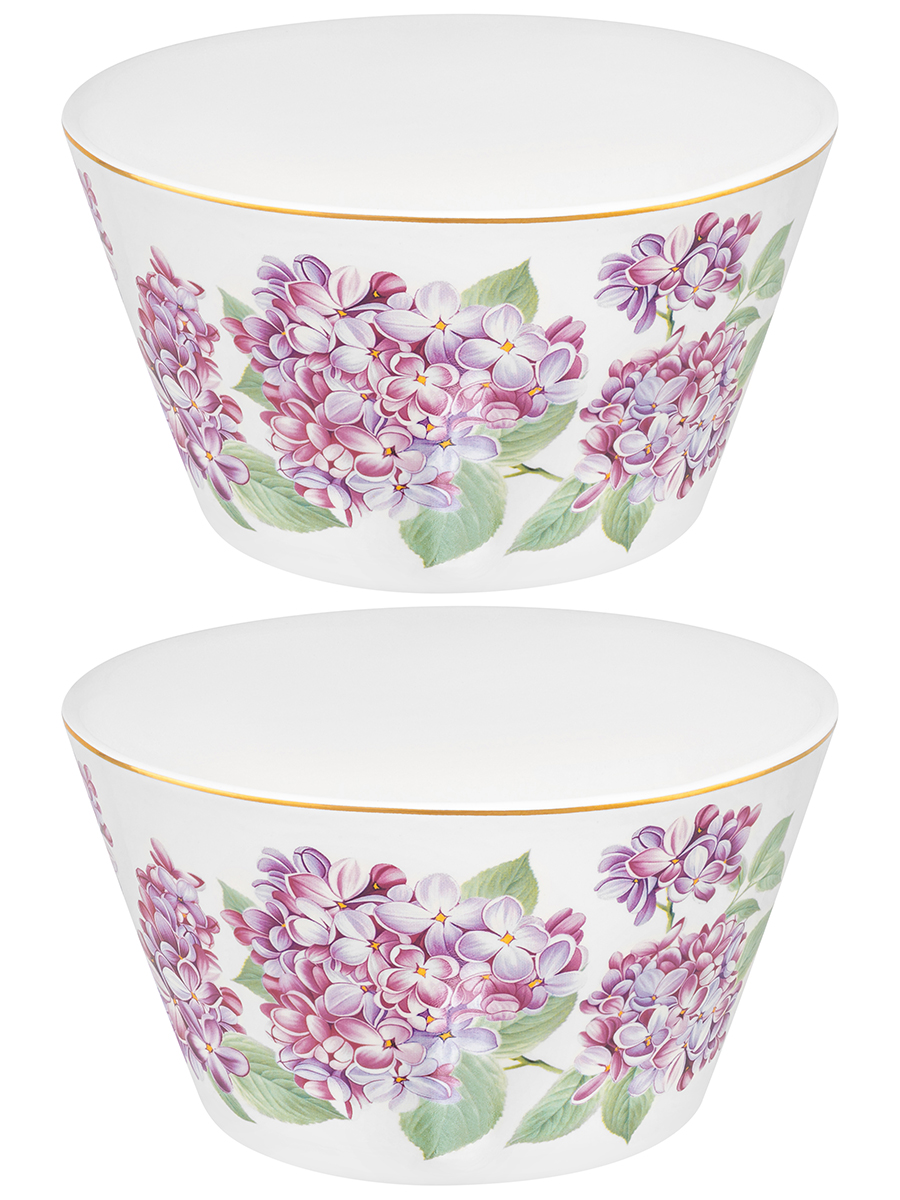 БЫЛО 898 руб! Набор салатников 2 пр. 600 мл 13,5*13,5*7,5 см