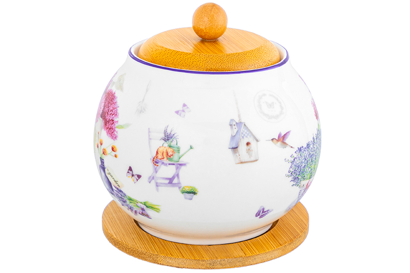 БЫЛО 904 руб! Сахарница 620 мл 11*11*12 см