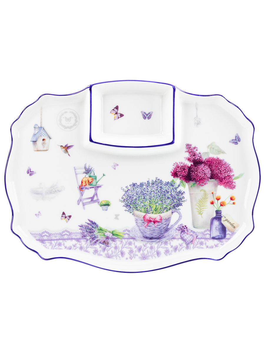 БЫЛО 1193 руб! Блюдо д/шашлыка 27*20,5*2,5 см