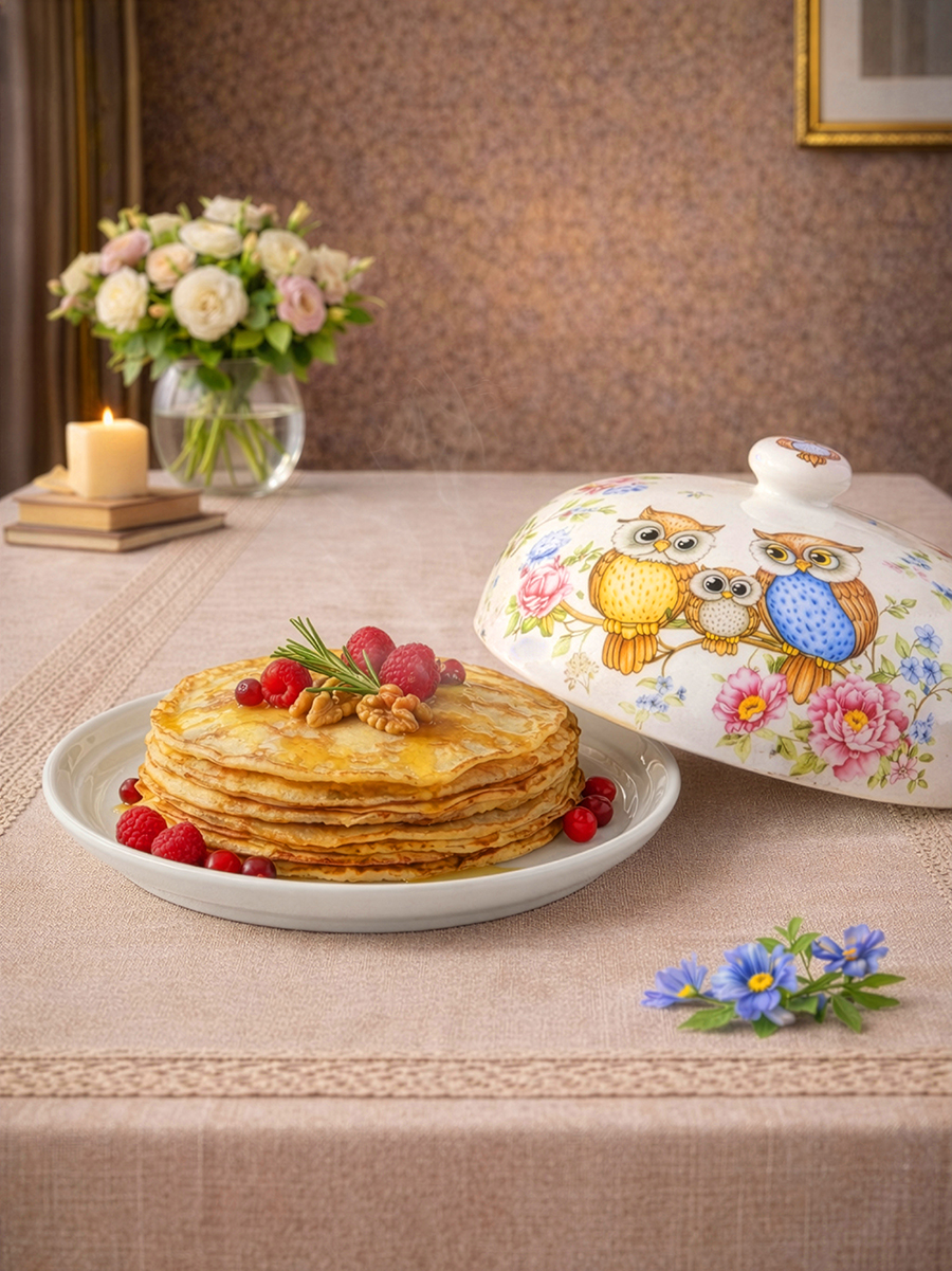 БЫЛО 2066 руб!! Блинница 23*23*9,5 см