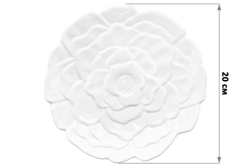 БЫЛО 785 руб! Набор тарелок десертных 2 пр. 20*20*2,3 см