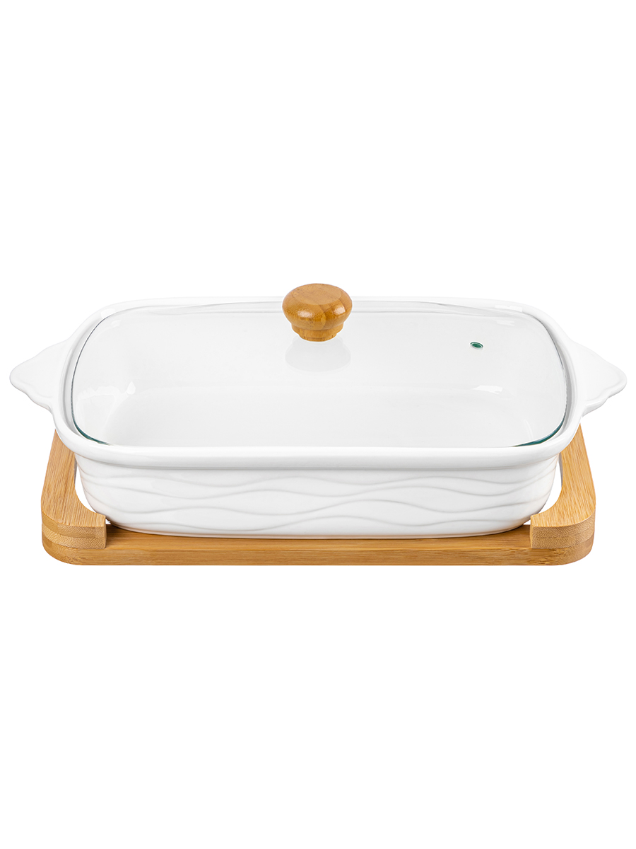 БЫЛО 2933 руб!! Блюдо д/запекания и сервировки 1,9 л 37*21*12 см