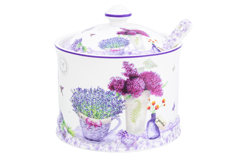 БЫЛО 607 руб! Сахарница 250 мл 9*9*10 см