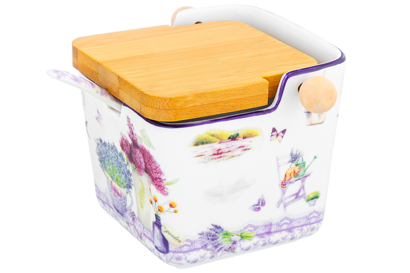 БЫЛО 809 руб!! Банка д/сыпучих продуктов 300 мл 12*9,5*9 см